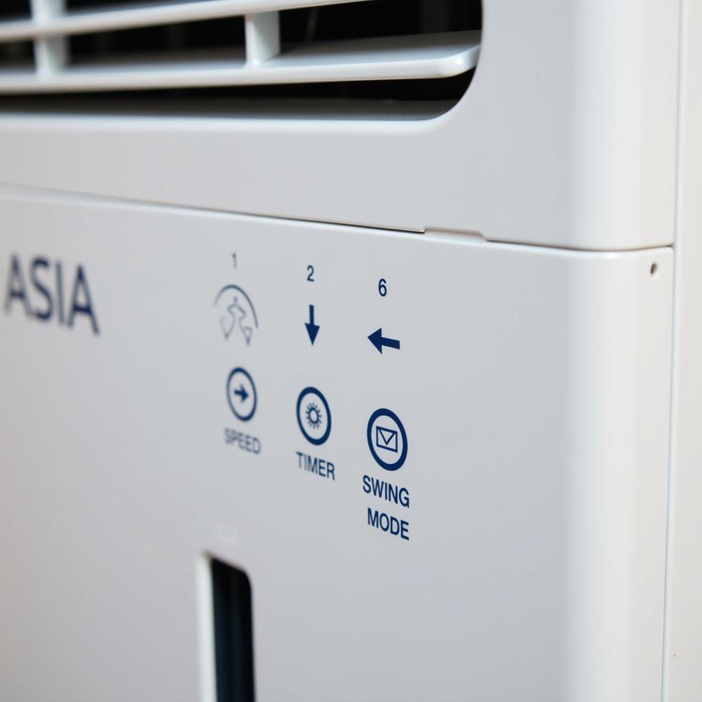 Asia Room Cooler with Control Panel