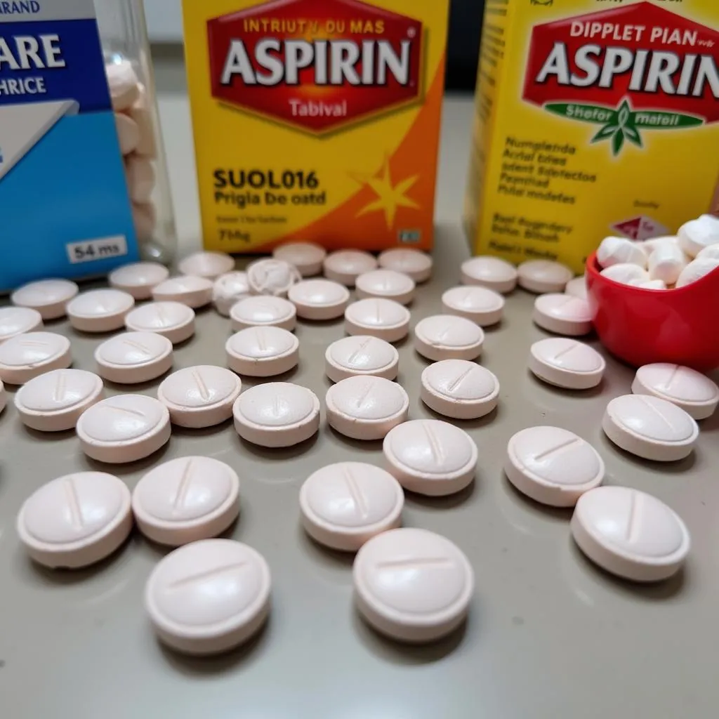 Aspirin tablets in Pakistan