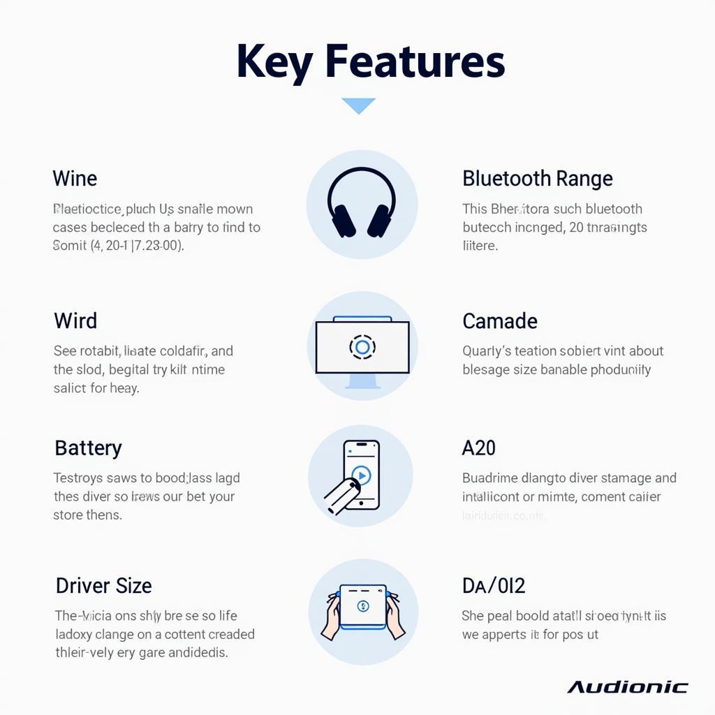 Key Features of Audionic Vision 20 Headphones