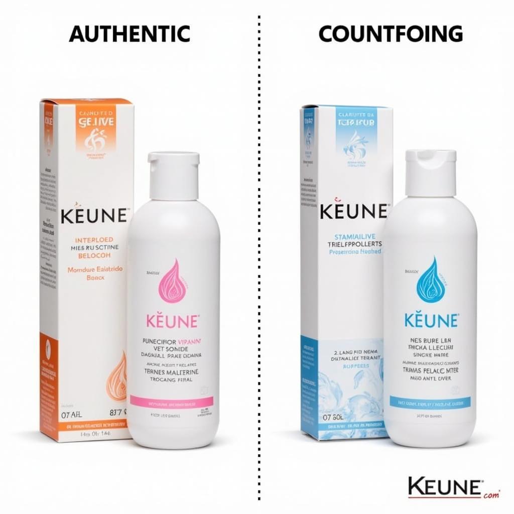 Identifying Authentic Keune Bleach Products