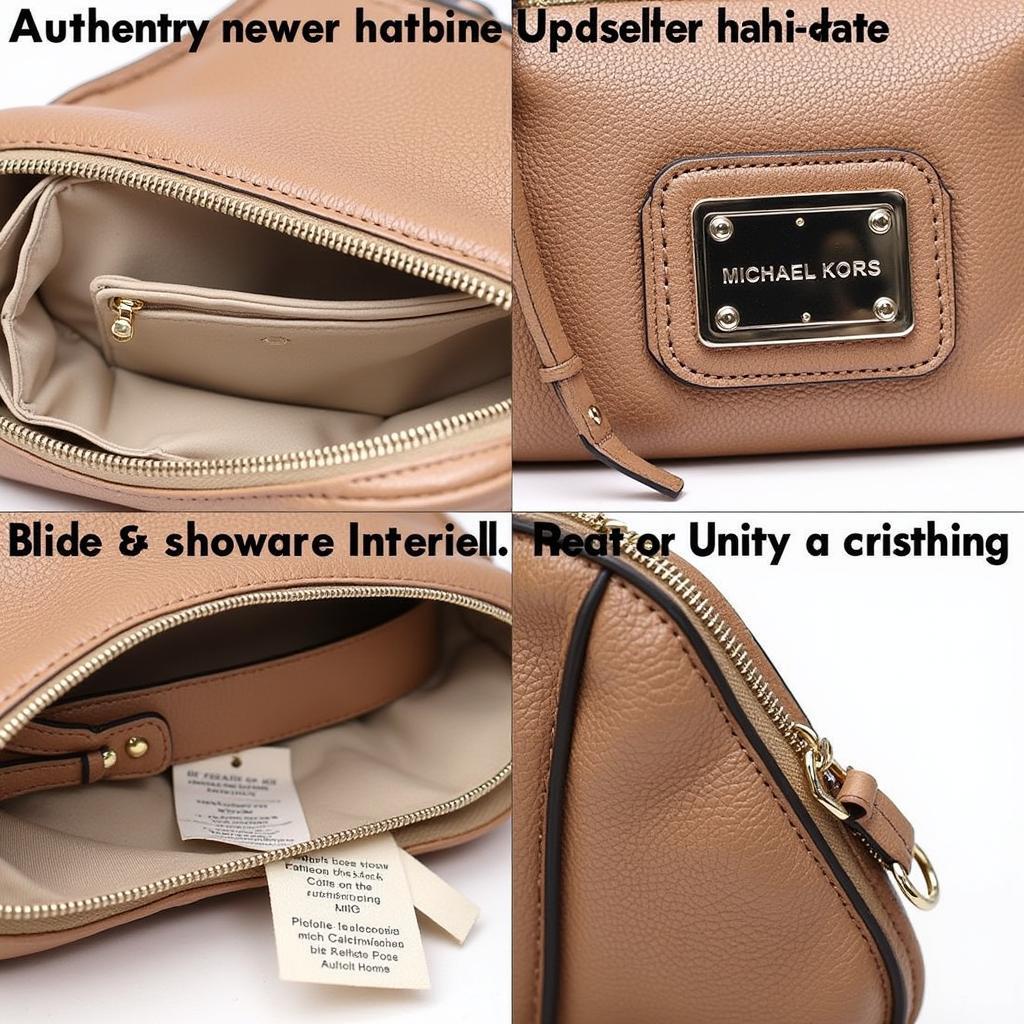 Authentic Michael Kors Bag Details