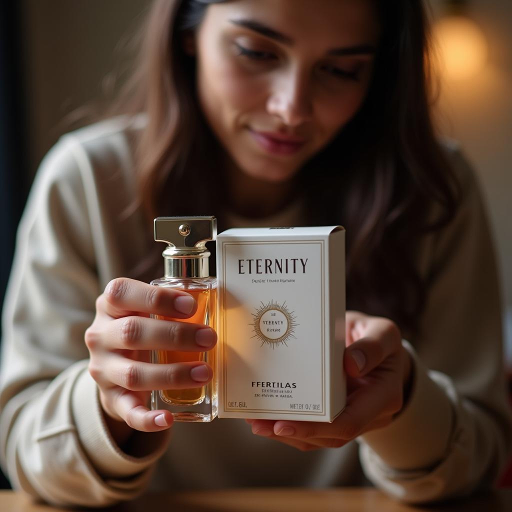 Authenticating Eternity perfume in Pakistan