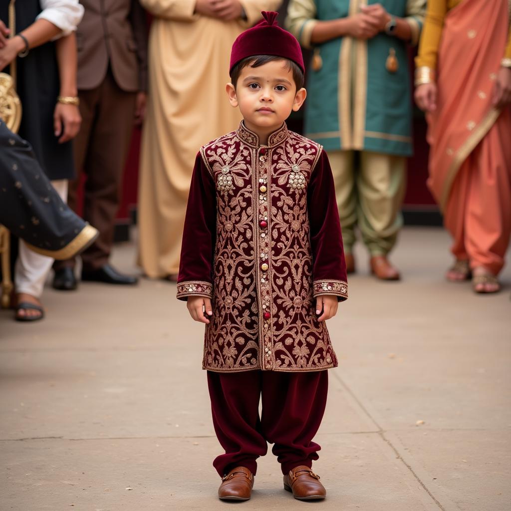 Baby Boy Shalwar Kameez for Wedding