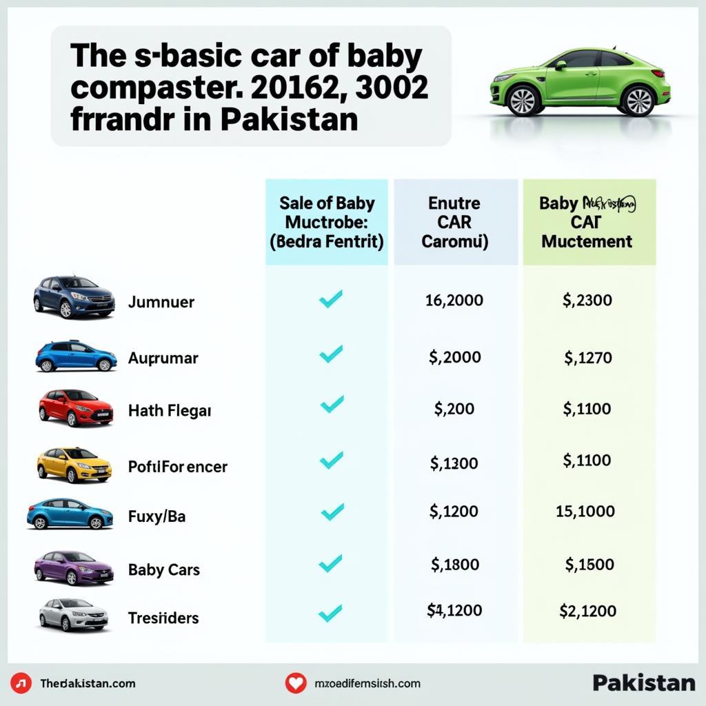 Price Range Comparison of Baby Electric Cars