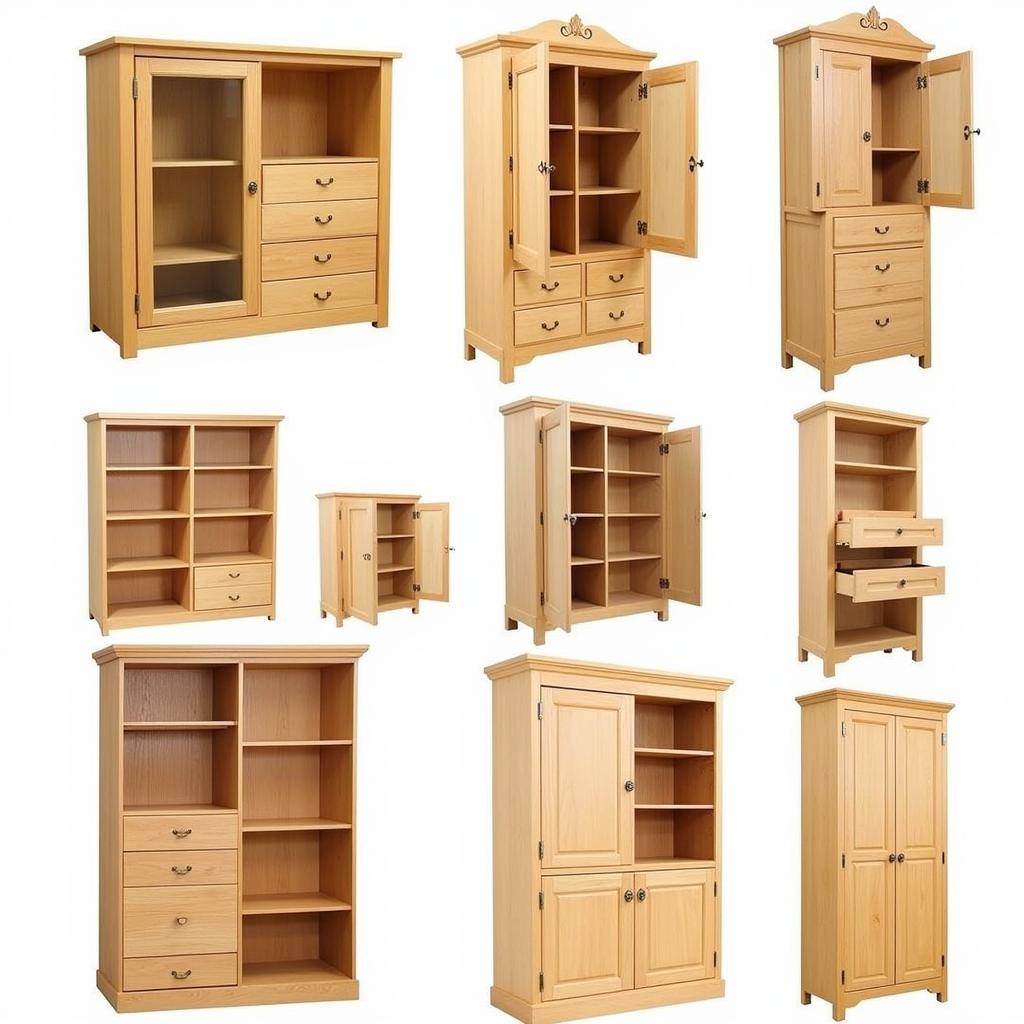 Different Baby Wooden Cupboard Designs