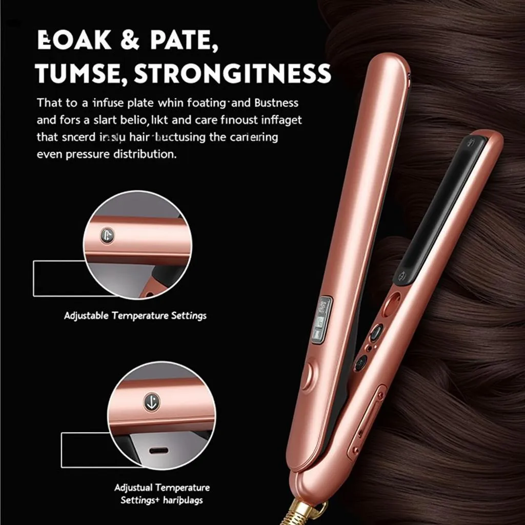 Babyliss Pro Rose Gold Straightener