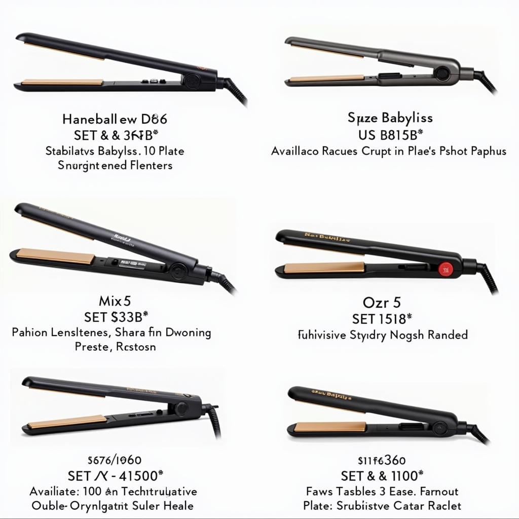 Babyliss Straightener Models