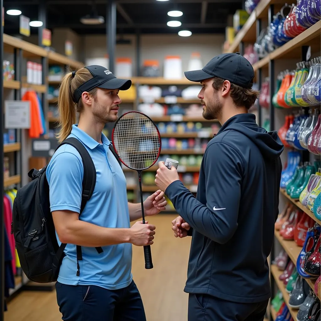 Choosing the perfect badminton racket