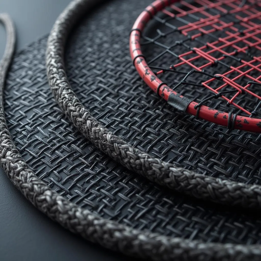 Badminton racket materials - Graphite and carbon fiber