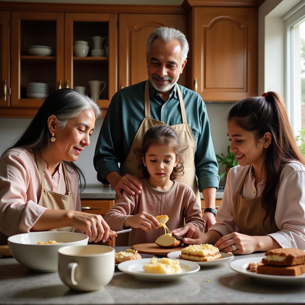 Baking with Cake Mix - A Pakistani Family Tradition