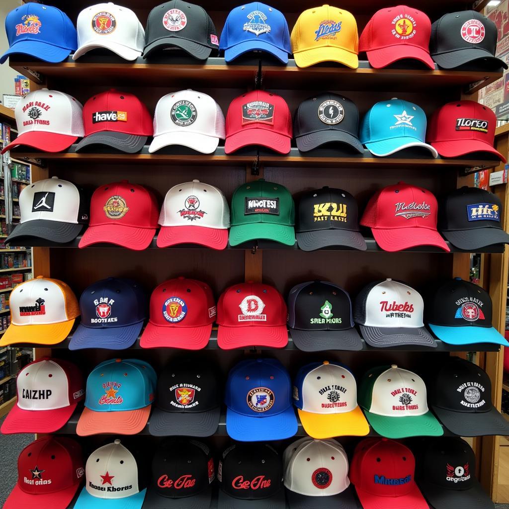 Baseball Cap Display in Pakistan