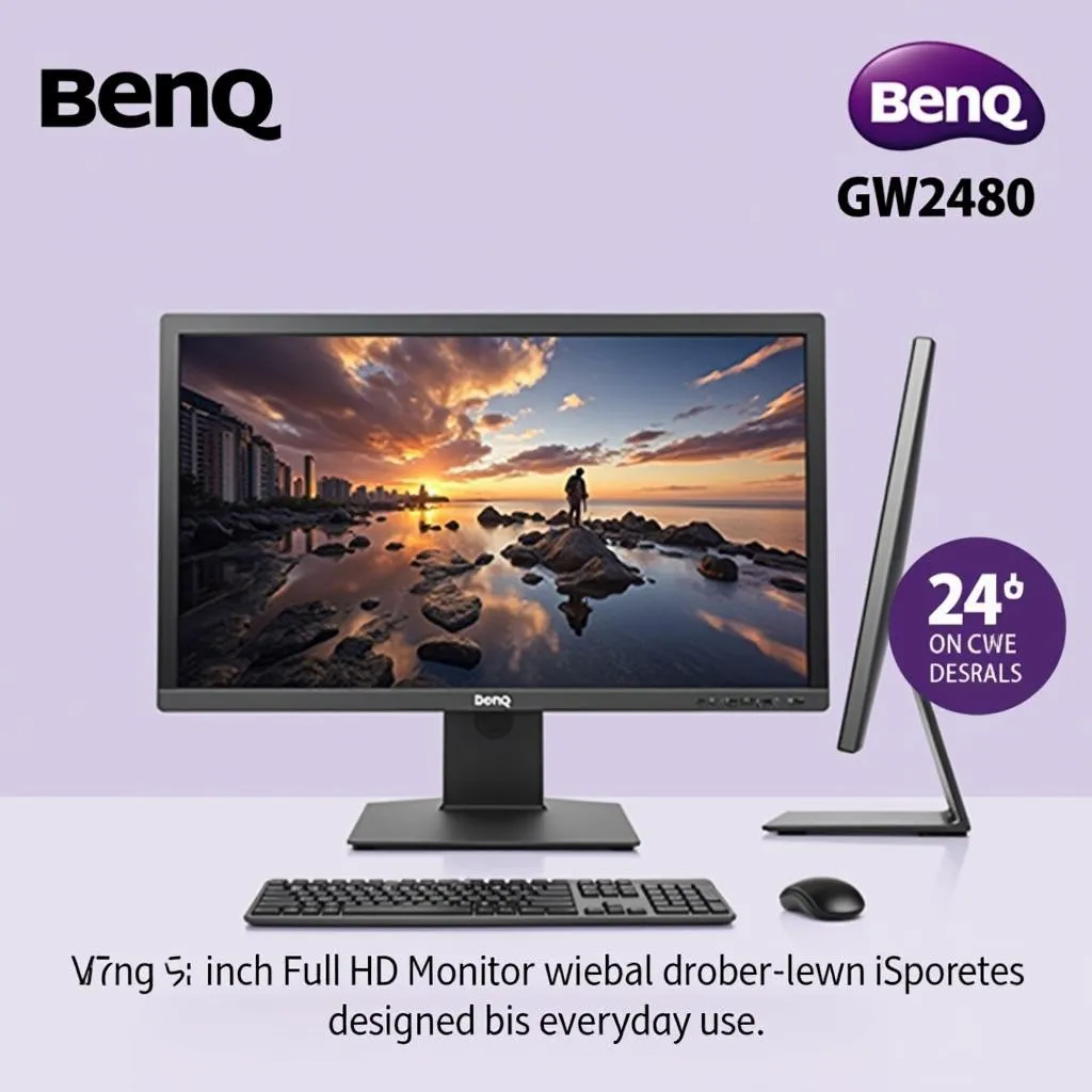 BenQ GW2480 24-inch Full HD Monitor