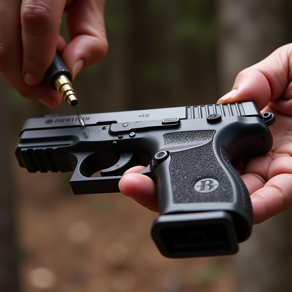 Maintaining a Beretta 9mm Pistol