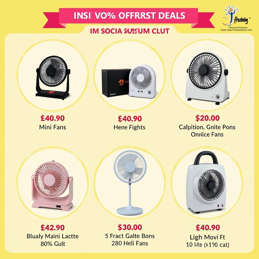 Best mini fan deals in Pakistan