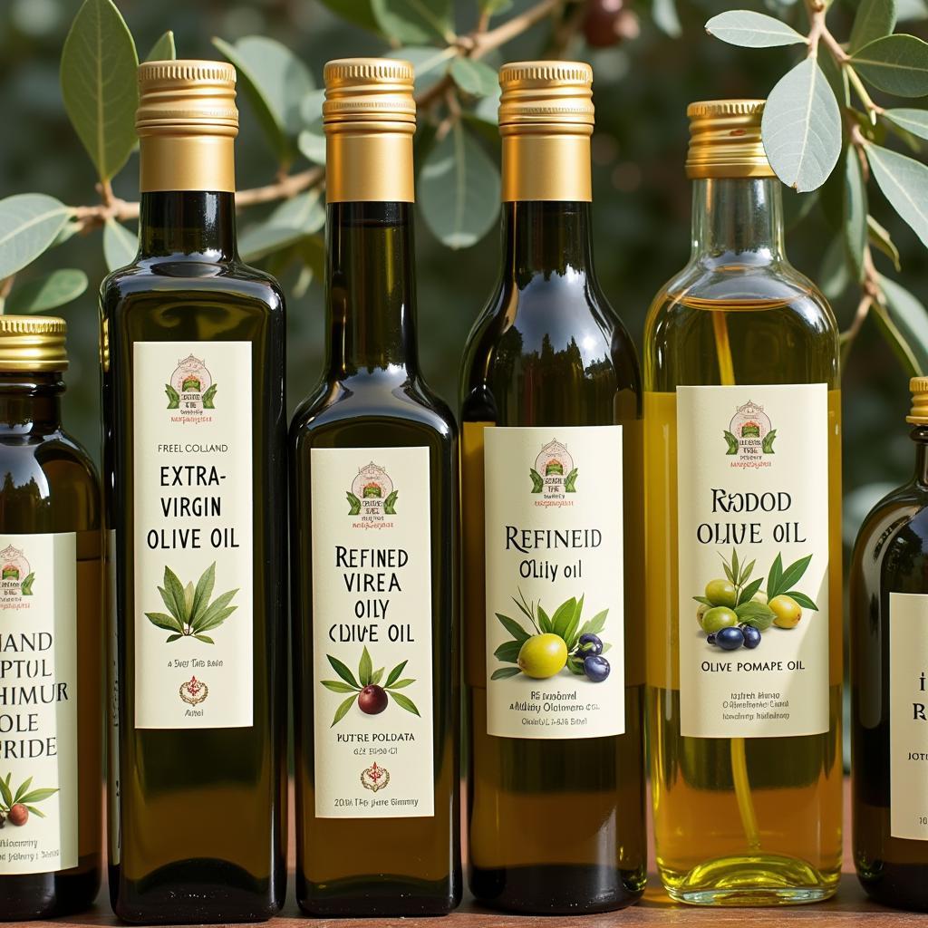 Olive Oil Grades in Pakistan