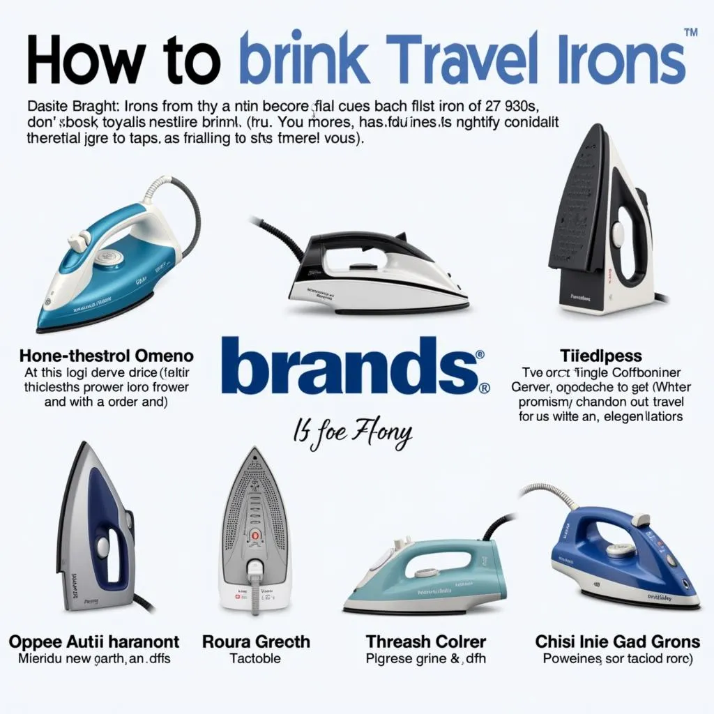 Top-rated Travel Irons Available in Pakistan