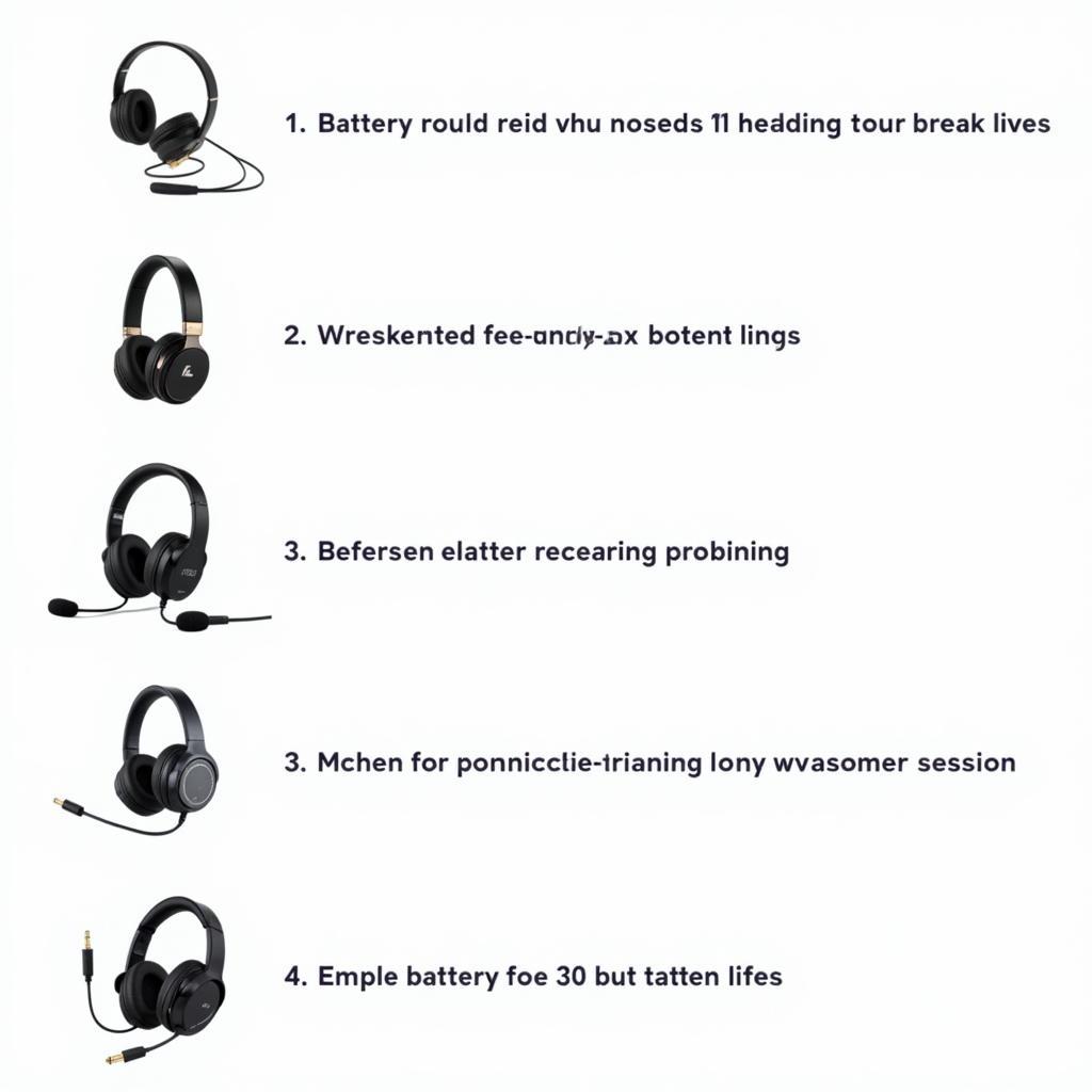 Wireless Headphones with Long Battery Life