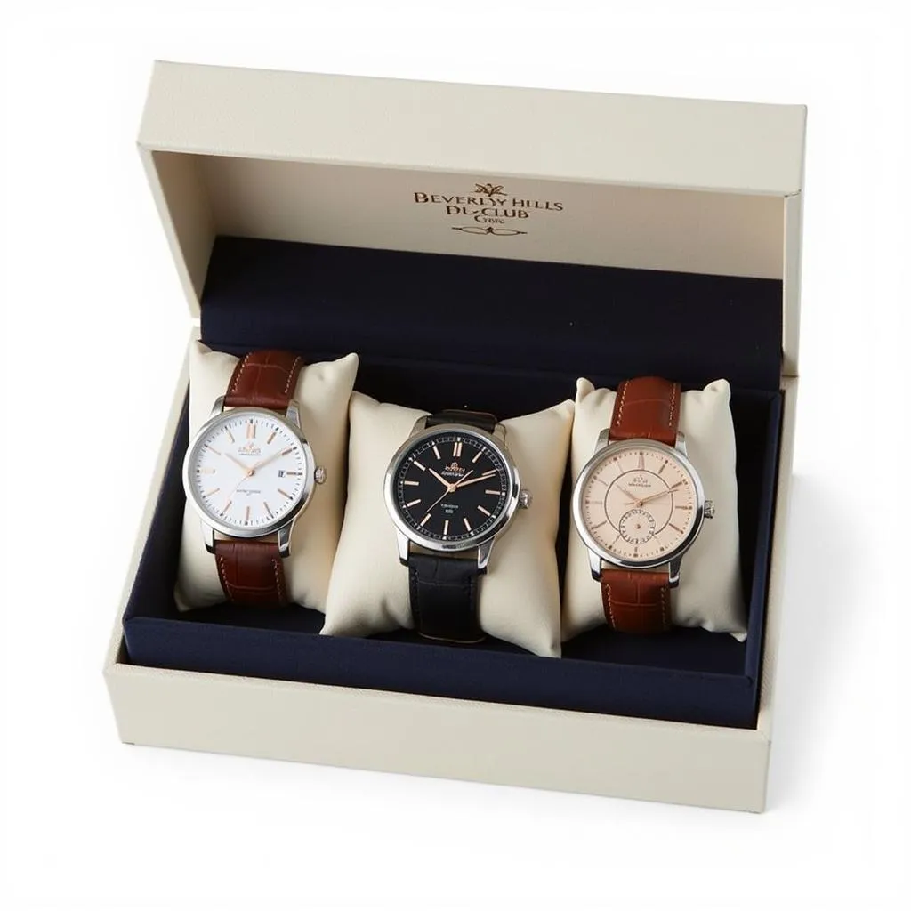 Beverly Hills Polo Club Watch Gift Set