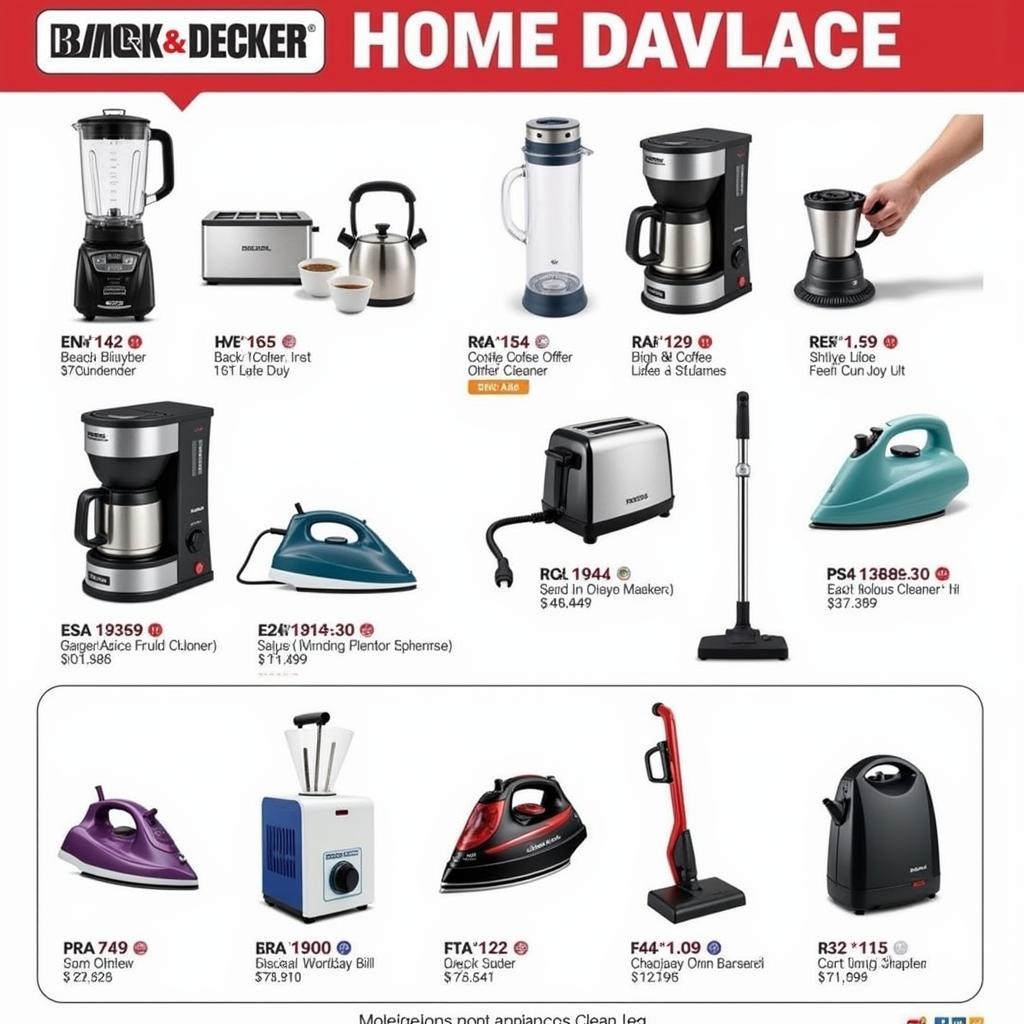 Black & Decker Home Appliances Range