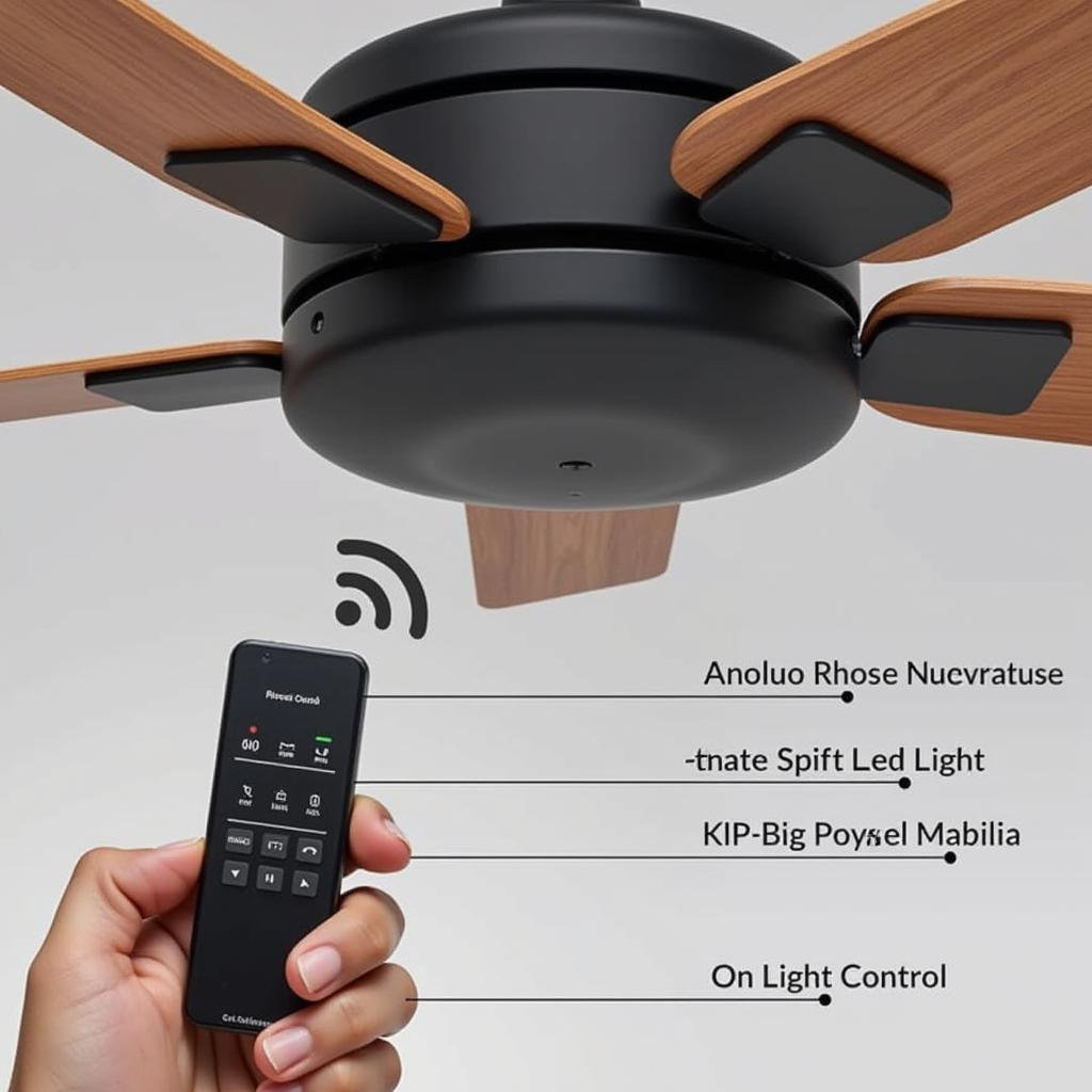 Bladeless Ceiling Fan Features