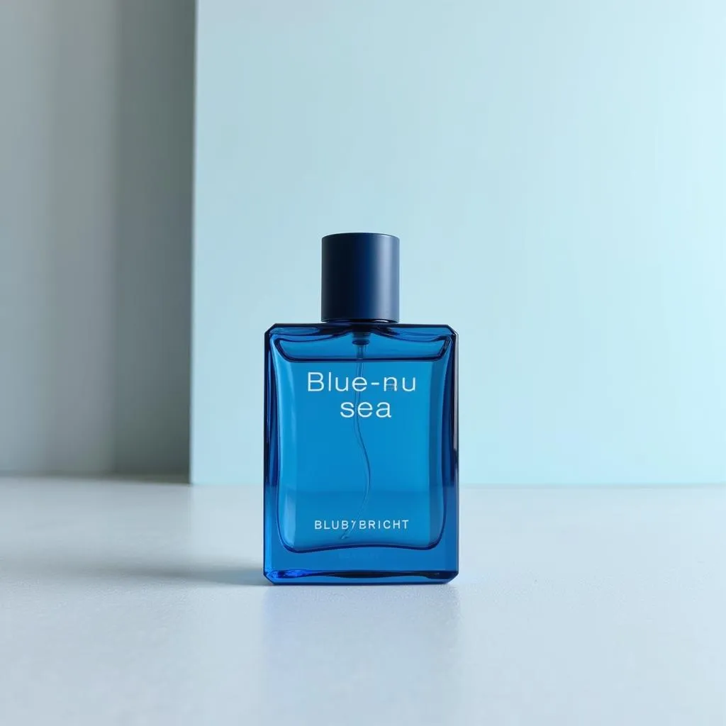 Blue Sea Perfume Bottle