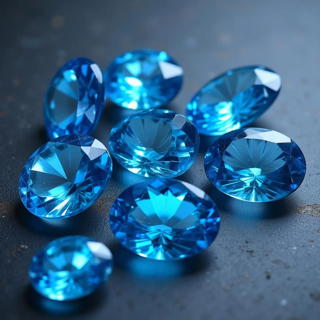 Blue Topaz Color Variations