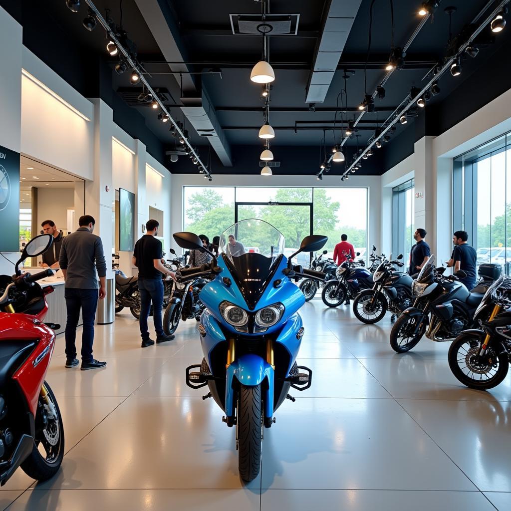 BMW Motorcycle Showroom in Pakistan