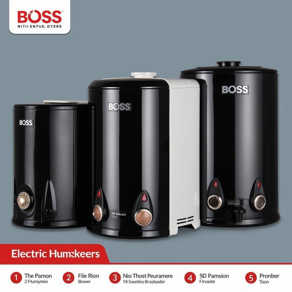 Boss Electric Geyser Models Available in Pakistan