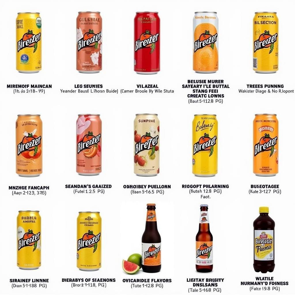 Breezer Flavor Variety in Pakistan