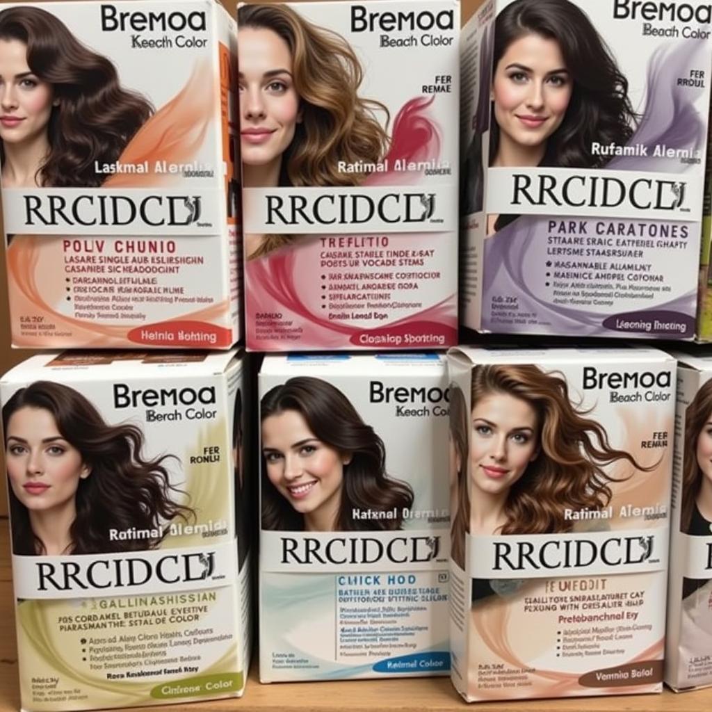 Bremod Hair Color Shades in Pakistan