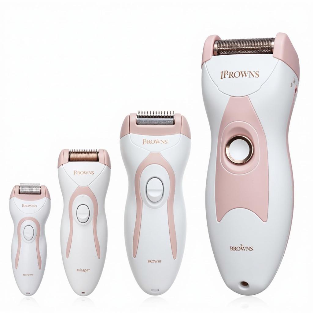 Comparison of Different Browns Epilator Models