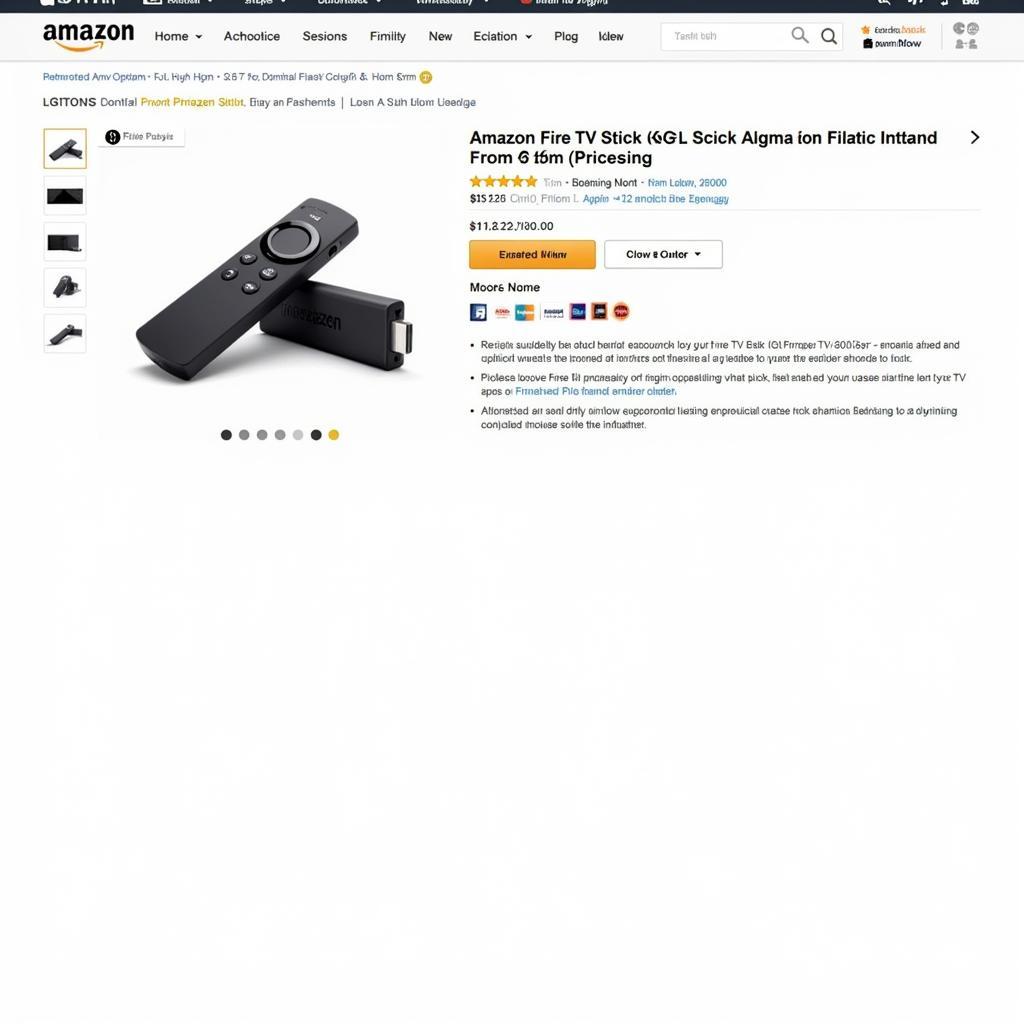 Purchasing an Amazon Fire TV Stick in Pakistan