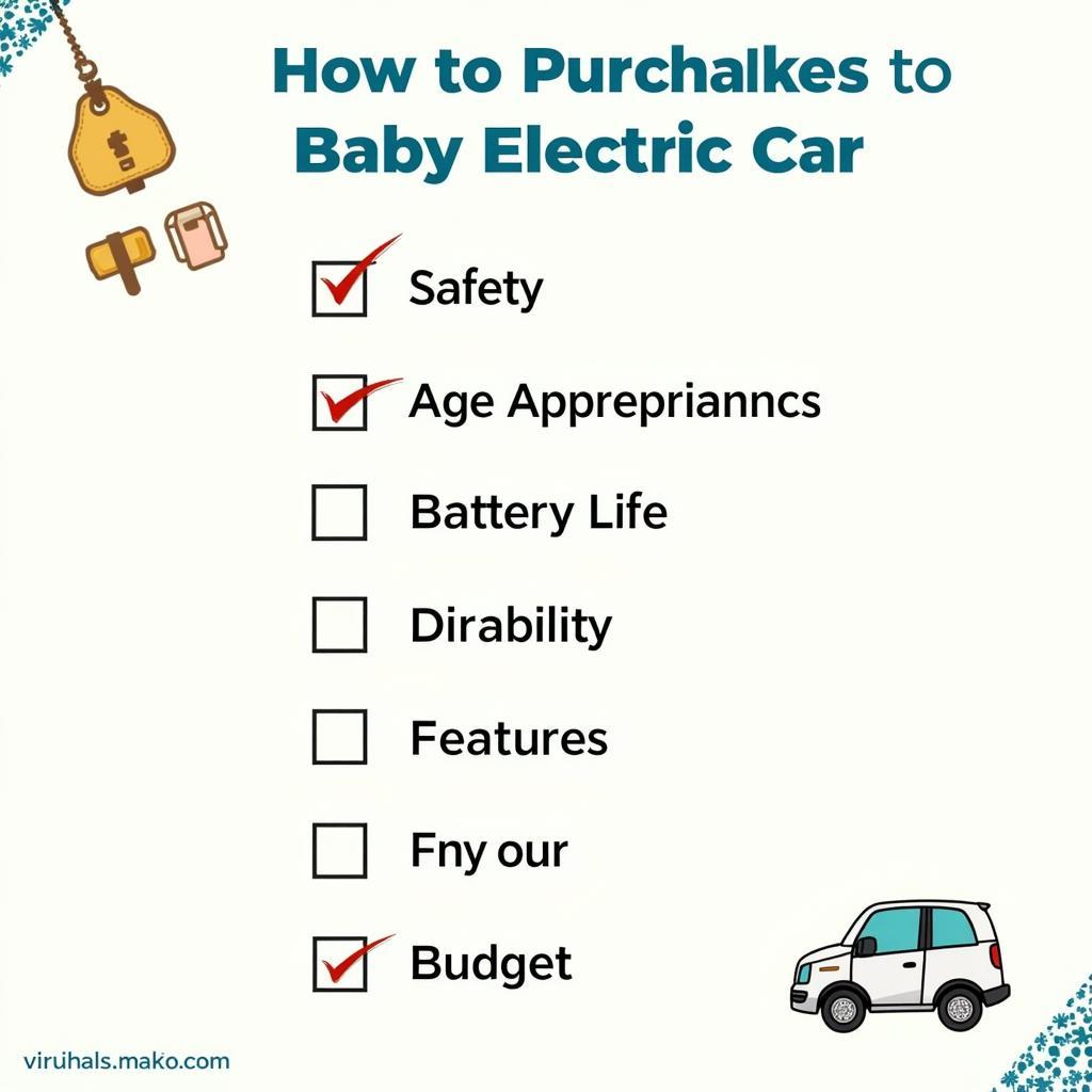 Essential Checklist for Buying a Baby Electric Car in Pakistan