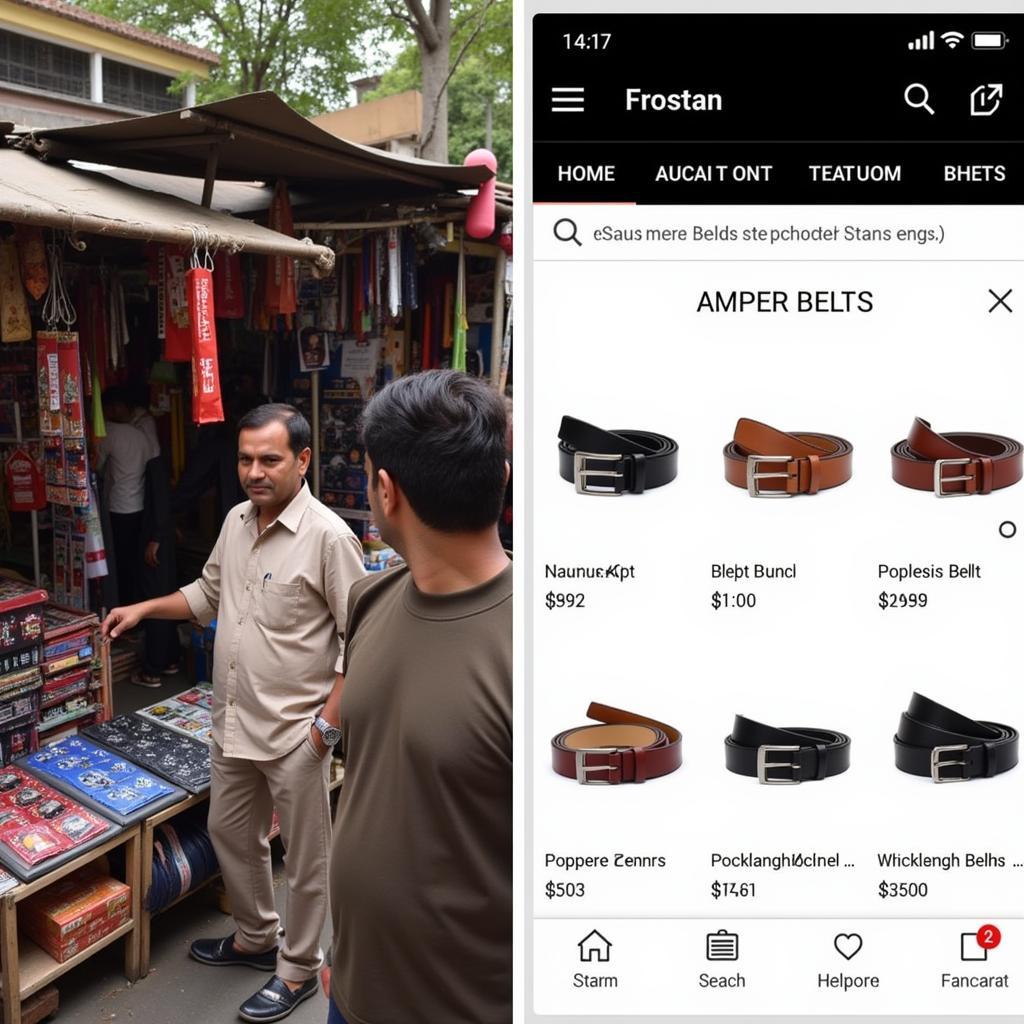 Buying Men's Belts in Pakistan