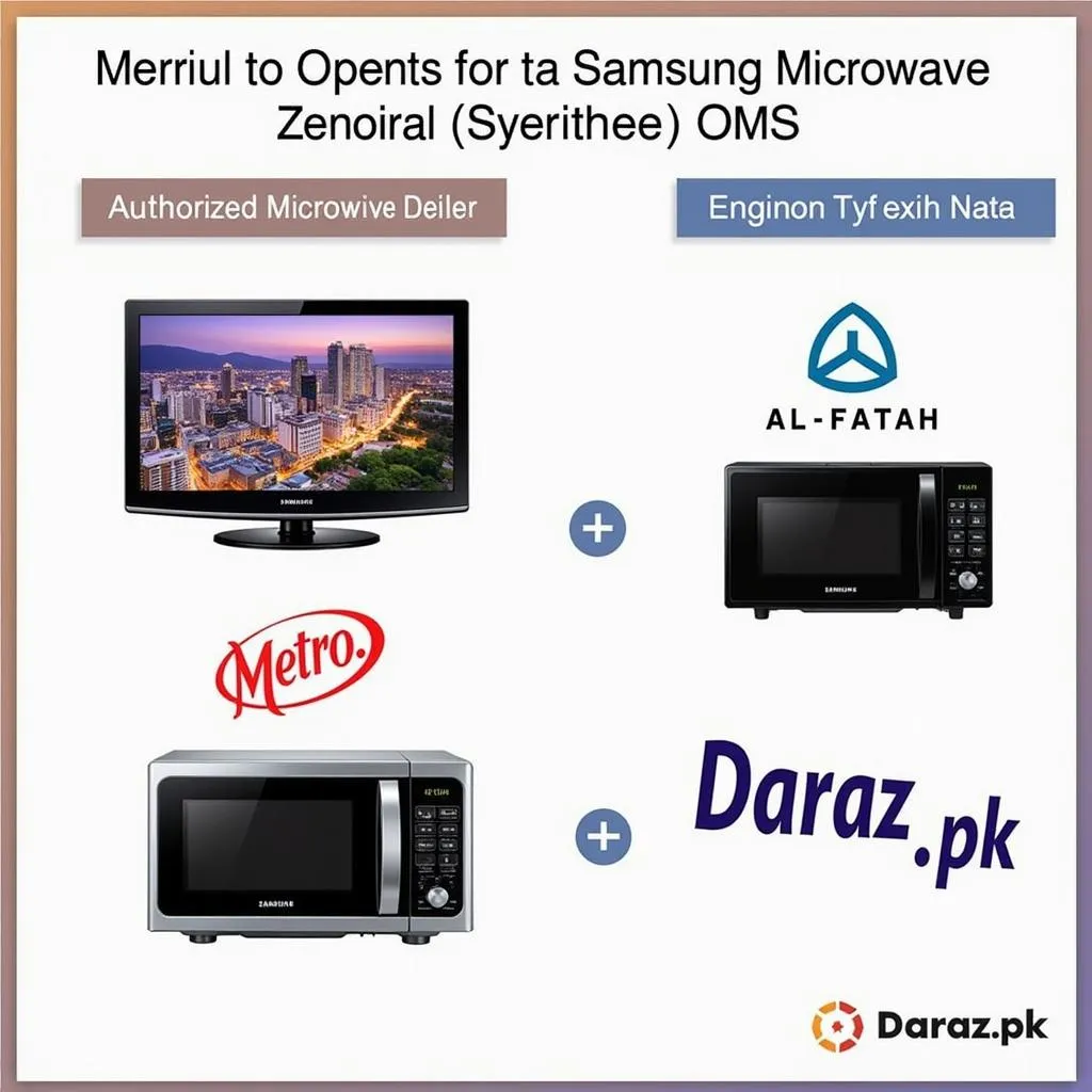 Where to Buy Samsung Microwave Ovens in Pakistan