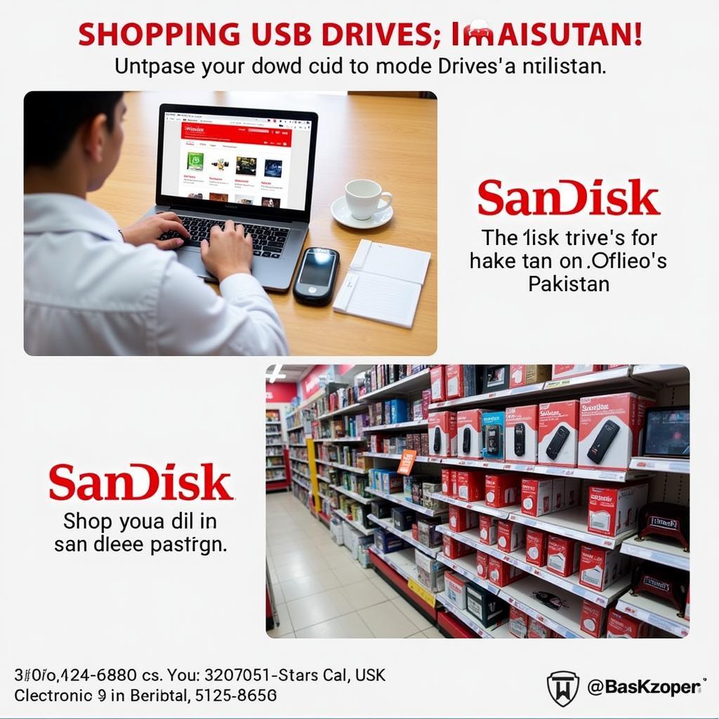 Buying SanDisk USB Drives in Online and Offline Stores in Pakistan