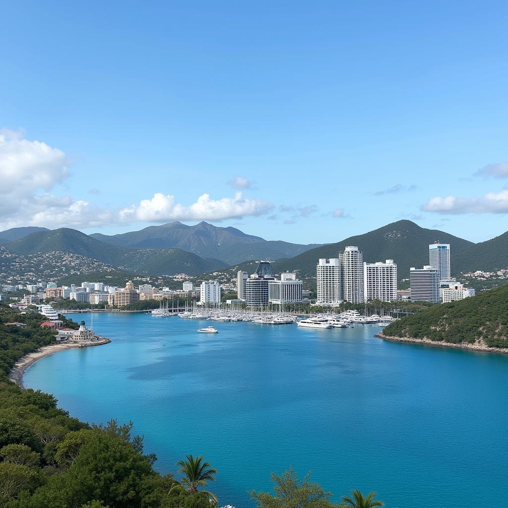 Financial District in the British Virgin Islands