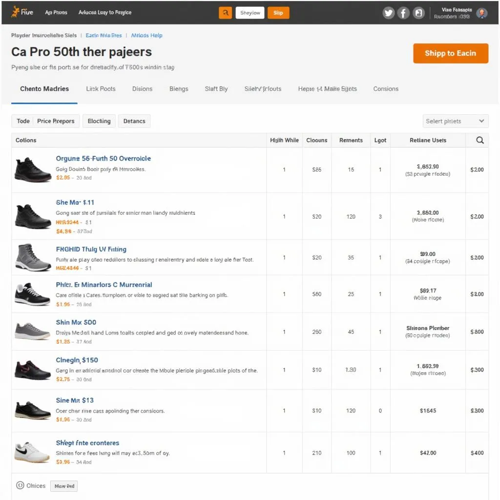 Ca Pro 50 Shoes Price Comparison