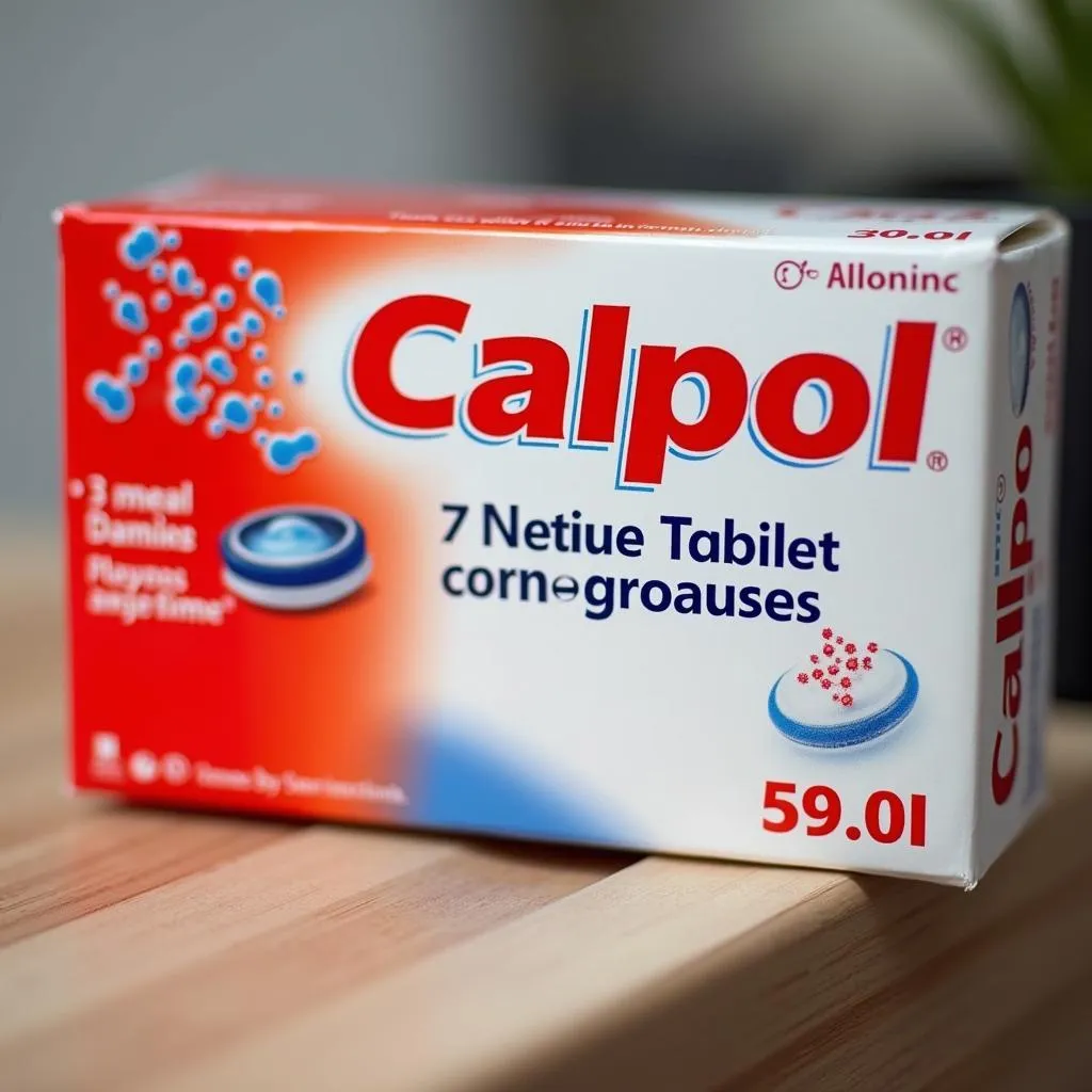 Calpol Tablet Packaging in Pakistan