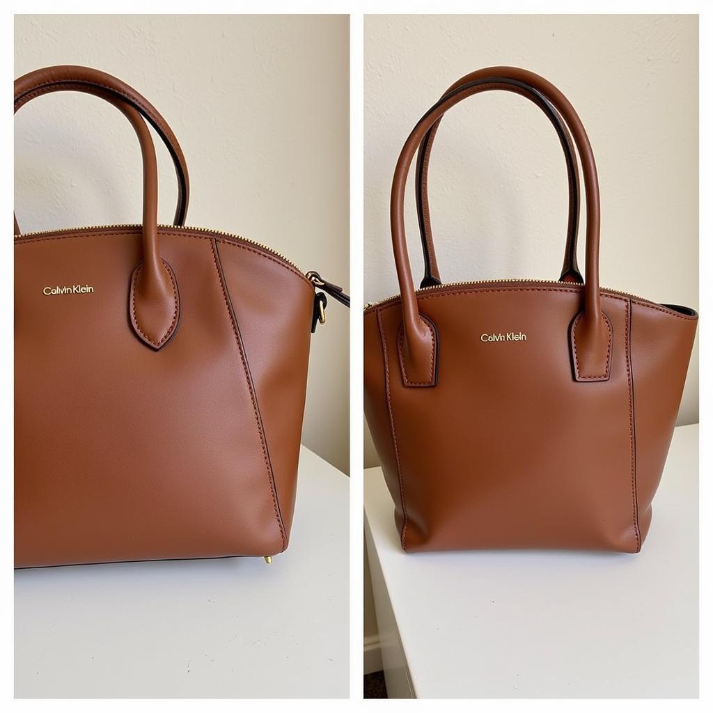 Authentic Calvin Klein Bag vs. Replica