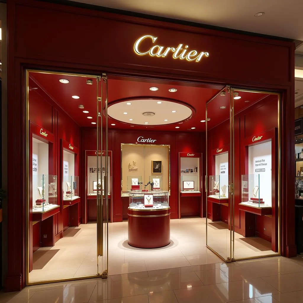 Luxury Cartier Retail Store in Pakistan