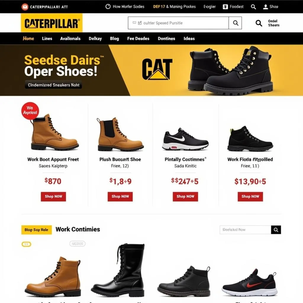 Caterpillar shoes sale online in Pakistan