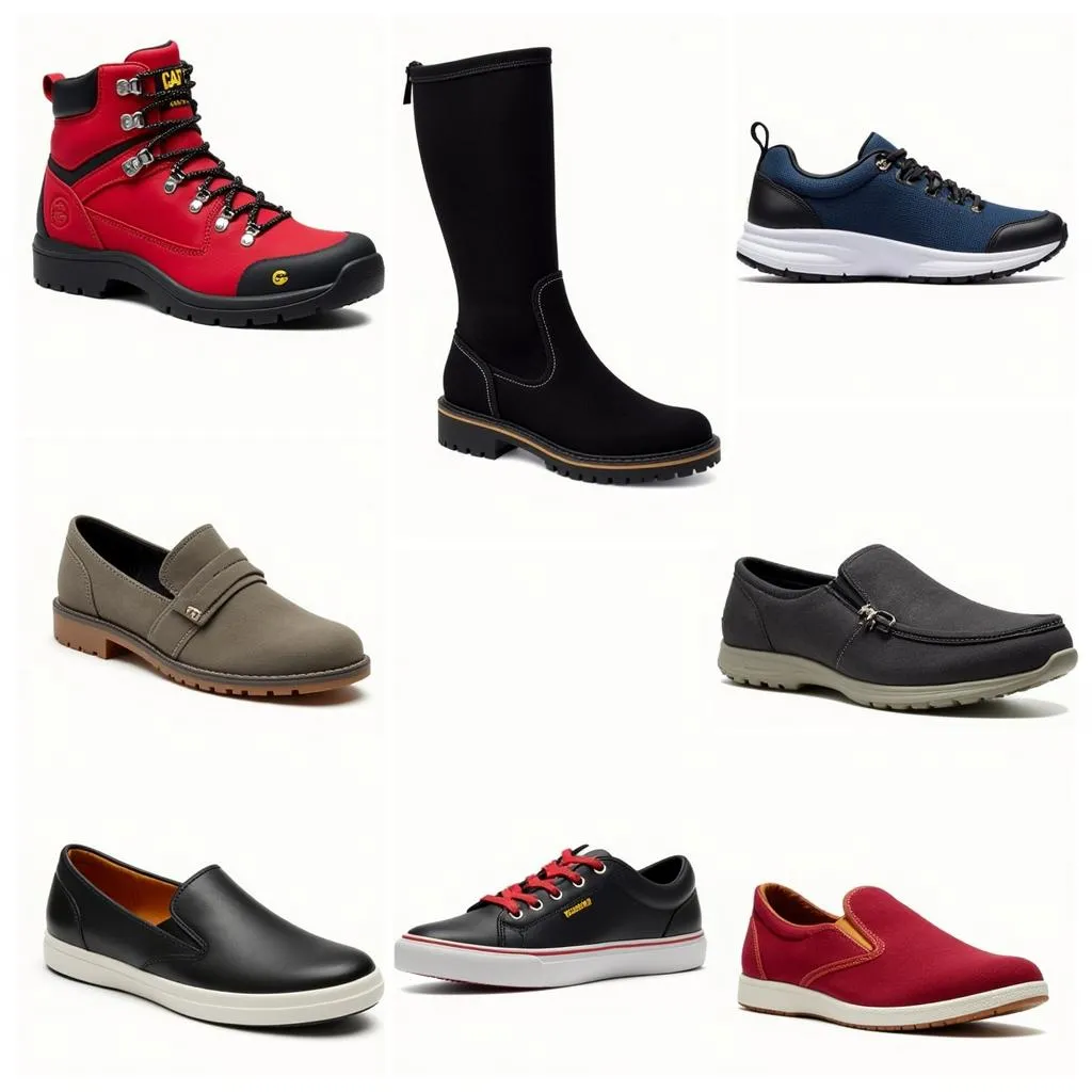 Different styles of Caterpillar shoes for women