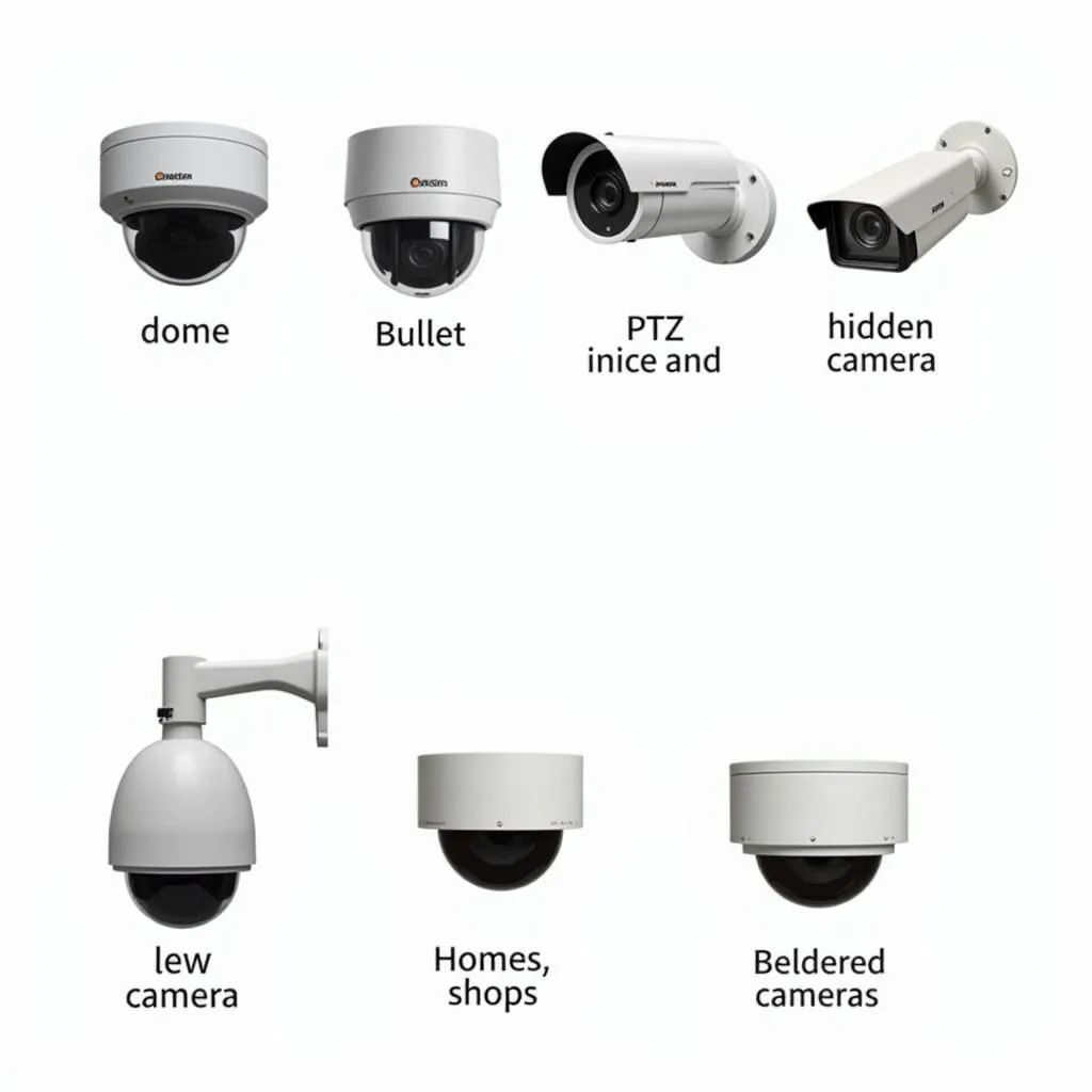 Different types of CCTV cameras available in Lahore