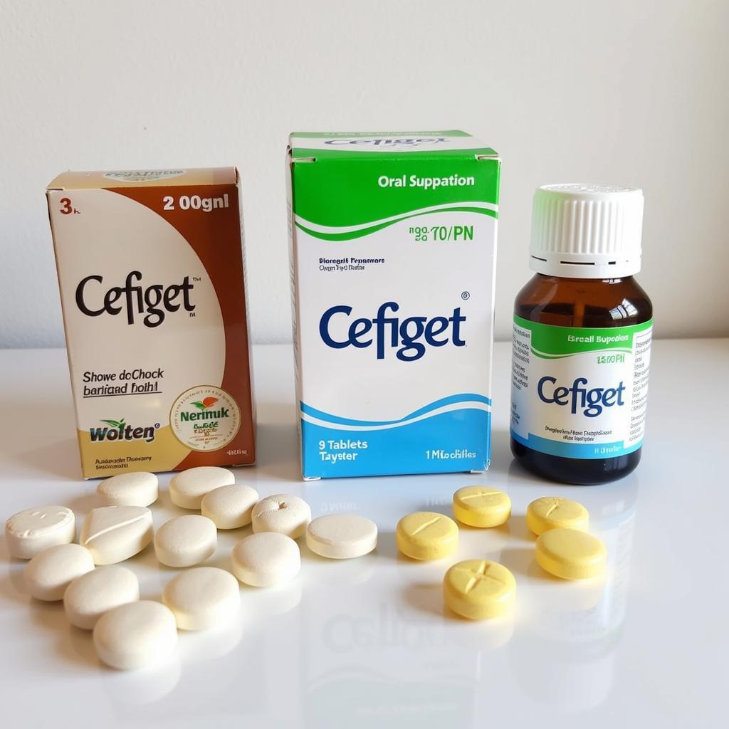 Cefiget Tablets and Suspension