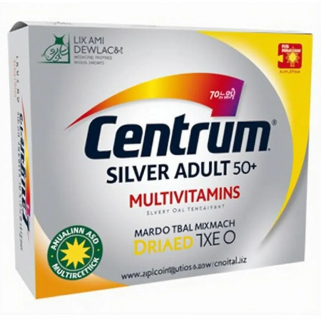 Centrum Silver Adults 50+ Pakistan Halal