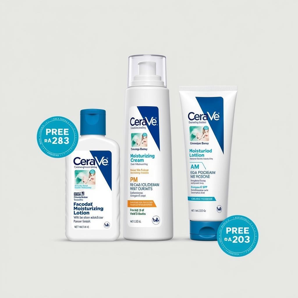 CeraVe Moisturizer Variety in Pakistan