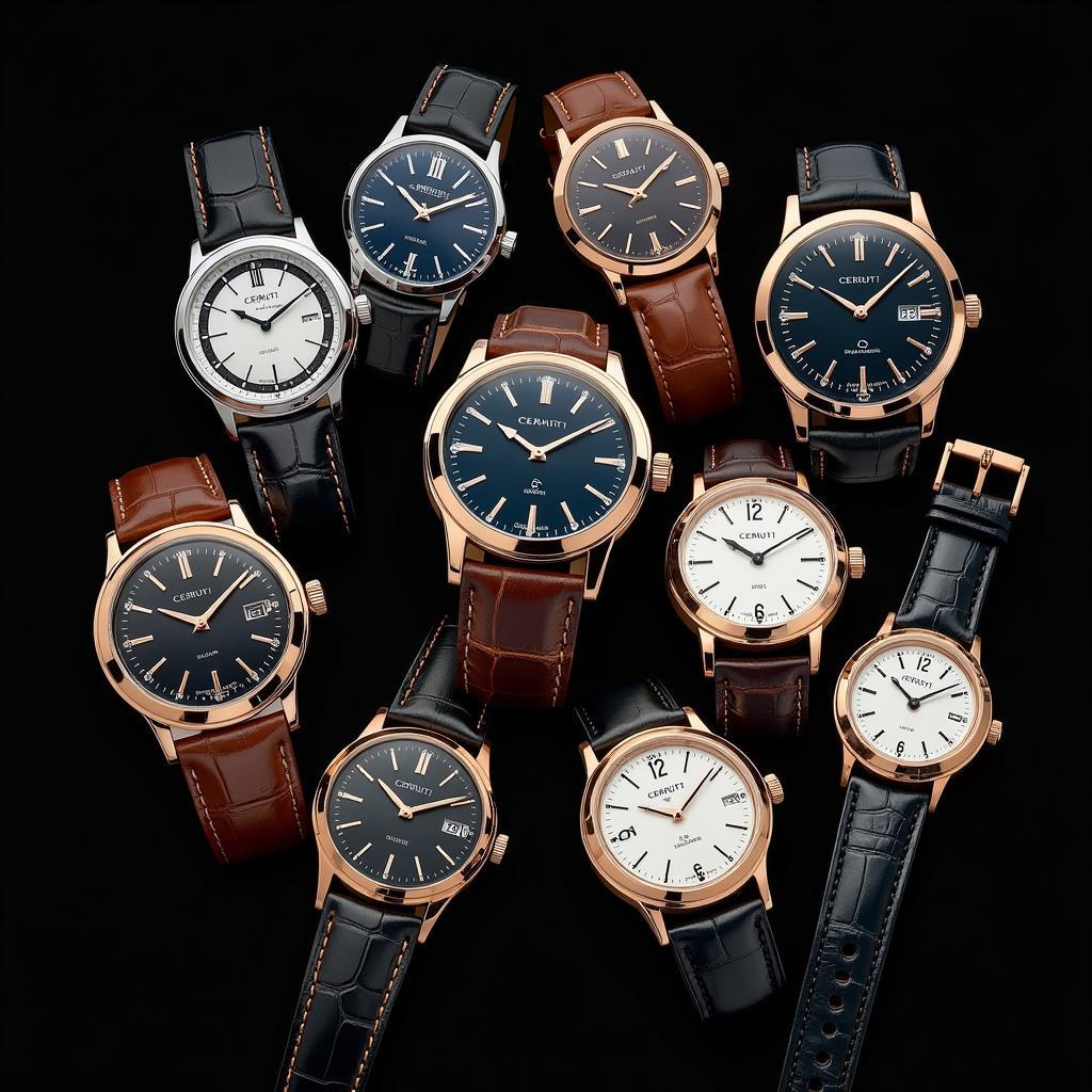 Cerruti 1881 Watch Collection Display