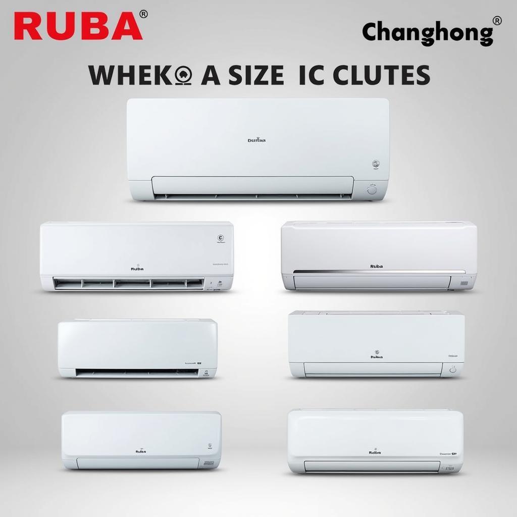 Changhong Ruba Split AC Models in Pakistan