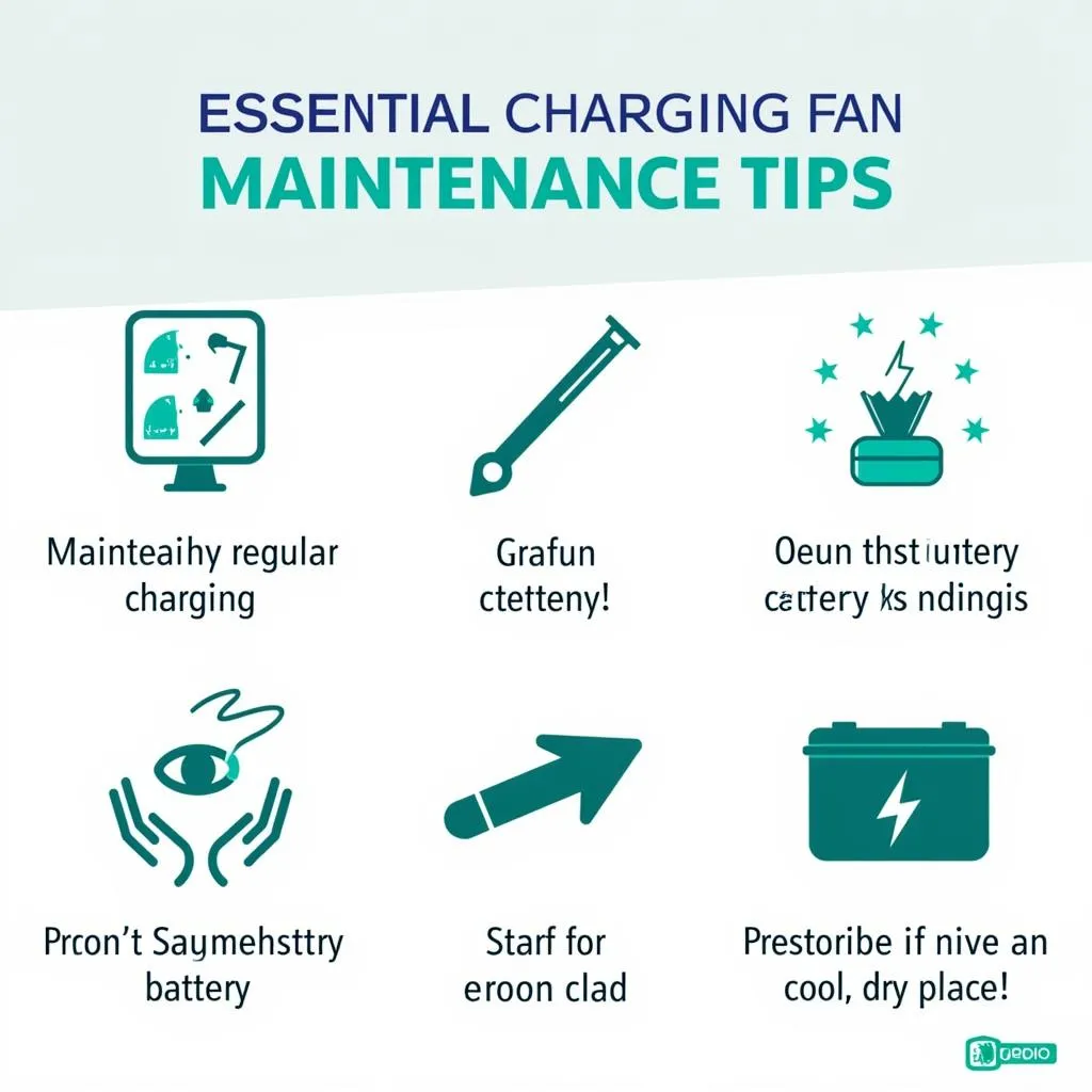 Tips for Charging Fan Battery Maintenance